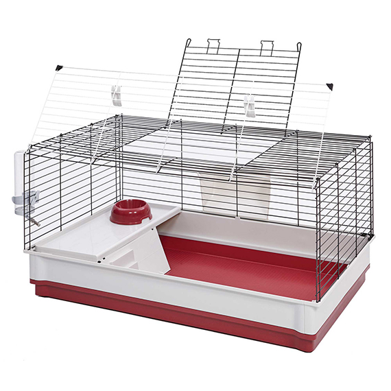 Wabbitat Deluxe Rabbit Home Deluxe Rabbit Habitat with Accessories Included MidWest Homes for Pets